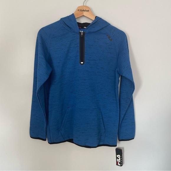 Fila Sport Activewear Pullover Quarter Zip- Blue- Size L- NWT - Picture 8 of 8